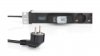 Listwa zasilająca PDU 19 Rack 6x schuko 2m 1x wtyk unischuko 16A wyłącznik nadprądowy DN-95417